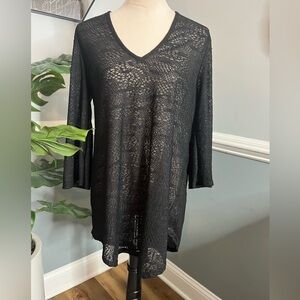 Gordon Taylor swimsuit coverup. Black. Size S